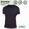 2-pack Austin Bamboe T-shirt Ronde-hals AT-R-ZW