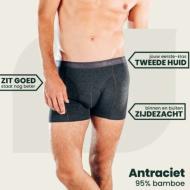 Antraciet Bamboosa Boxershort 2-pack LW-AN hover thumbnail