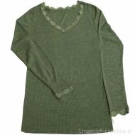 Joha Kate shirt lange mouw van wol met zijde 12364 hover thumbnail