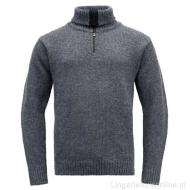 Noorse wollen sweater Devold Nansen zip neck 386 410 thumbnail