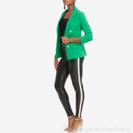 Spanx shapewear corrigerende legging leder look met zij-streep 20187R thumbnail