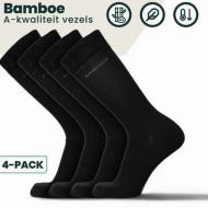 Zwarte bamboe sokken JA-ZW Bamboosa thumbnail