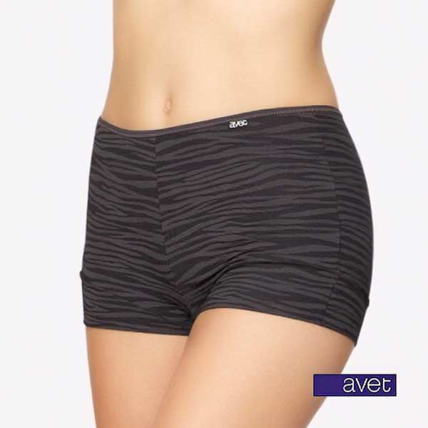 Avet dames short zebraprint 38011