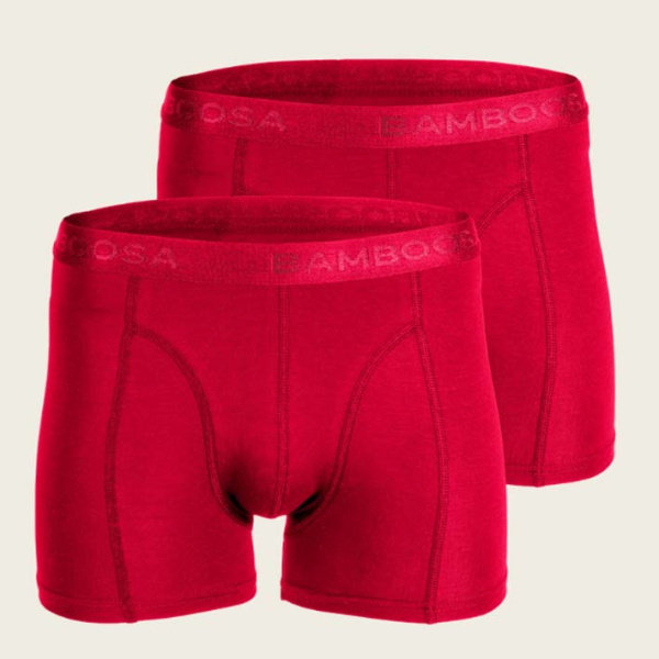 Bamboe Boxershort Bamboosa Lewis 2-pack LW-RD