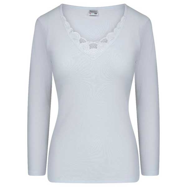 Beeren Bodywear Beatrix M3000 katoenen ondershirt met V-hals 07-416