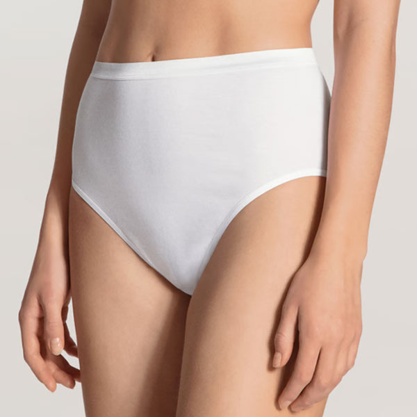 Calida 23103 hoge dames slip van gemercericeerd katoen