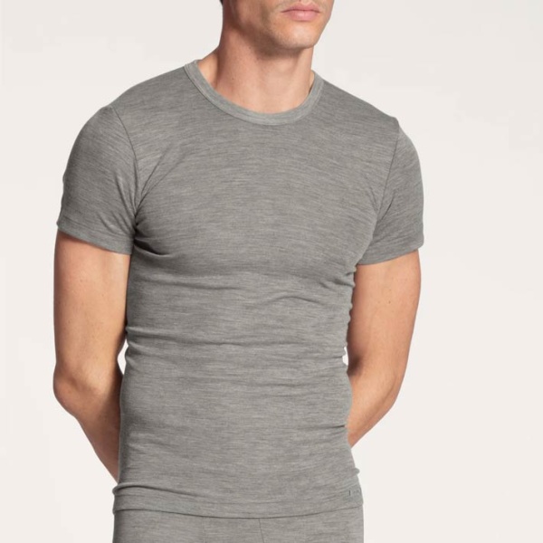 Calida wol met zijde heren shirt 14060