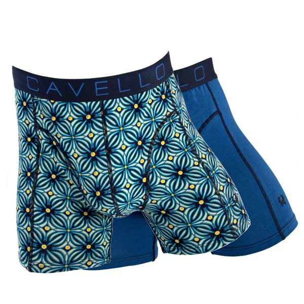 Cavello boxers 2-pack CB24011 blauw