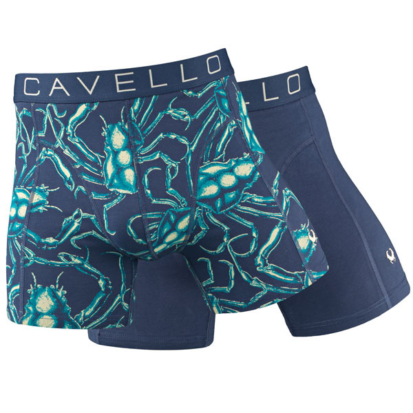 Cavello heren boxershorts CB25006 jeans blauw