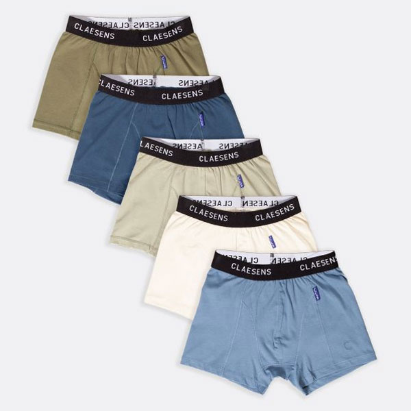 Claesens jongens boxershorts voordeel 5 pak