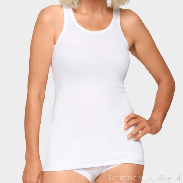 Conta extra lang dames hemd van katoen 700 1600