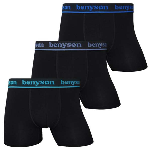 Effen bamboe boxershort Benyson BENY-7015