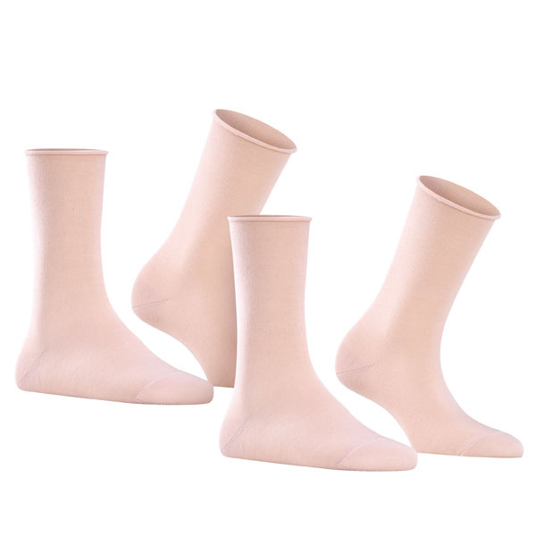 FALKE Happy 2-pack katoenen dames sokken 46417