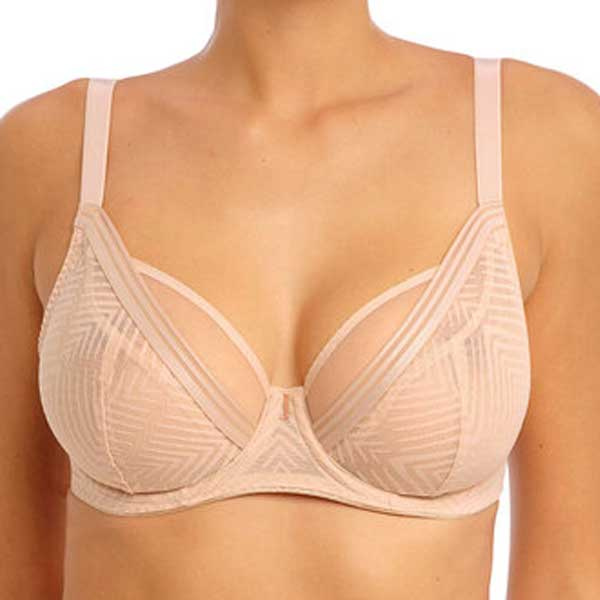 Freya Tailored Moulded Plunge Bra AA401131 Natural Beige