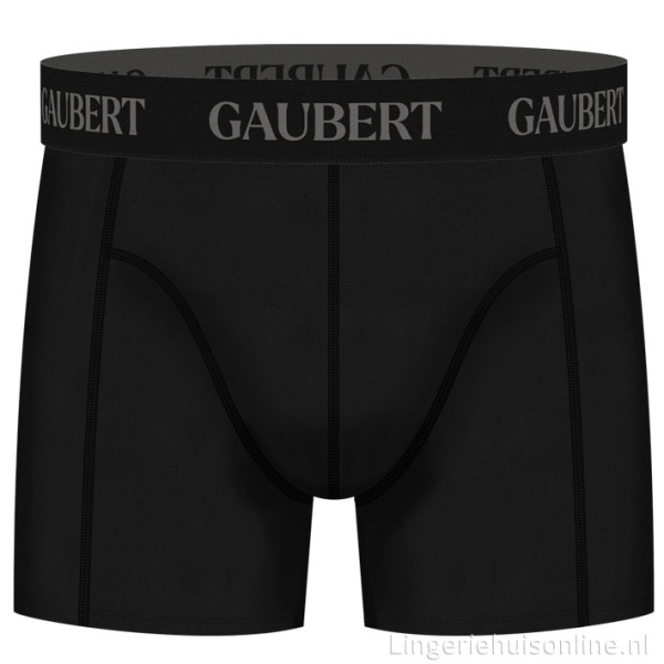 Gaubert boxershort van bamboe BMB-010 zwart