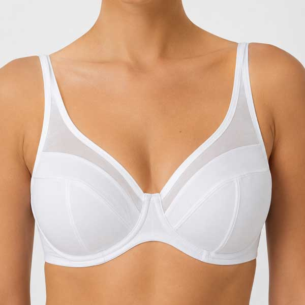 Katoenen bh met beugel Naturana 7686