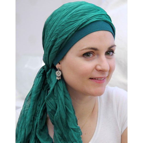 Lookhatme muts met sjaal groen ND1702