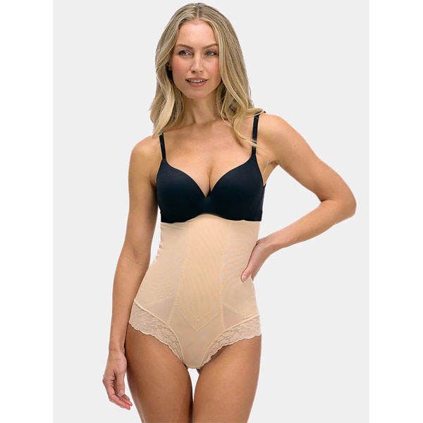 Magic Bodyfashion hoge corrigerende string met kant 14HT