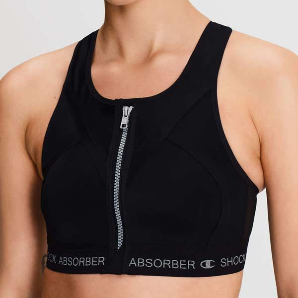 Shock Absorber stevige sport bh met voorsluiting en vulling U10058 Infinity Power