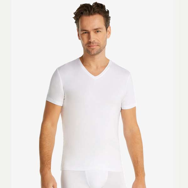 Ten Cate wit heren t shirt Tencel modal 60423