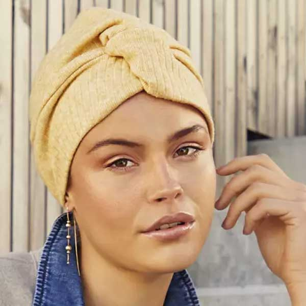 Viva Headwear Lilly hoofdmutsje met knotdetail 1554