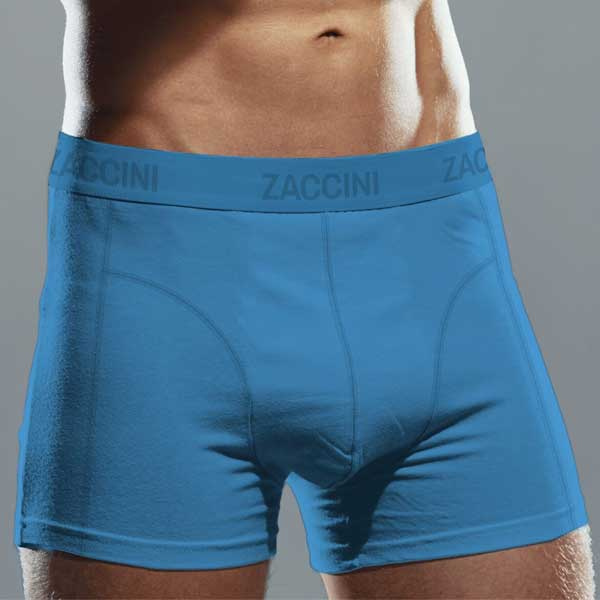 Zaccini boxershorts Blue tone in tone